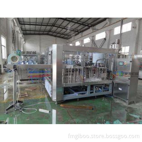 3 in 1 Carbonated Drink Filling Machine , Aseptic Soda Wate